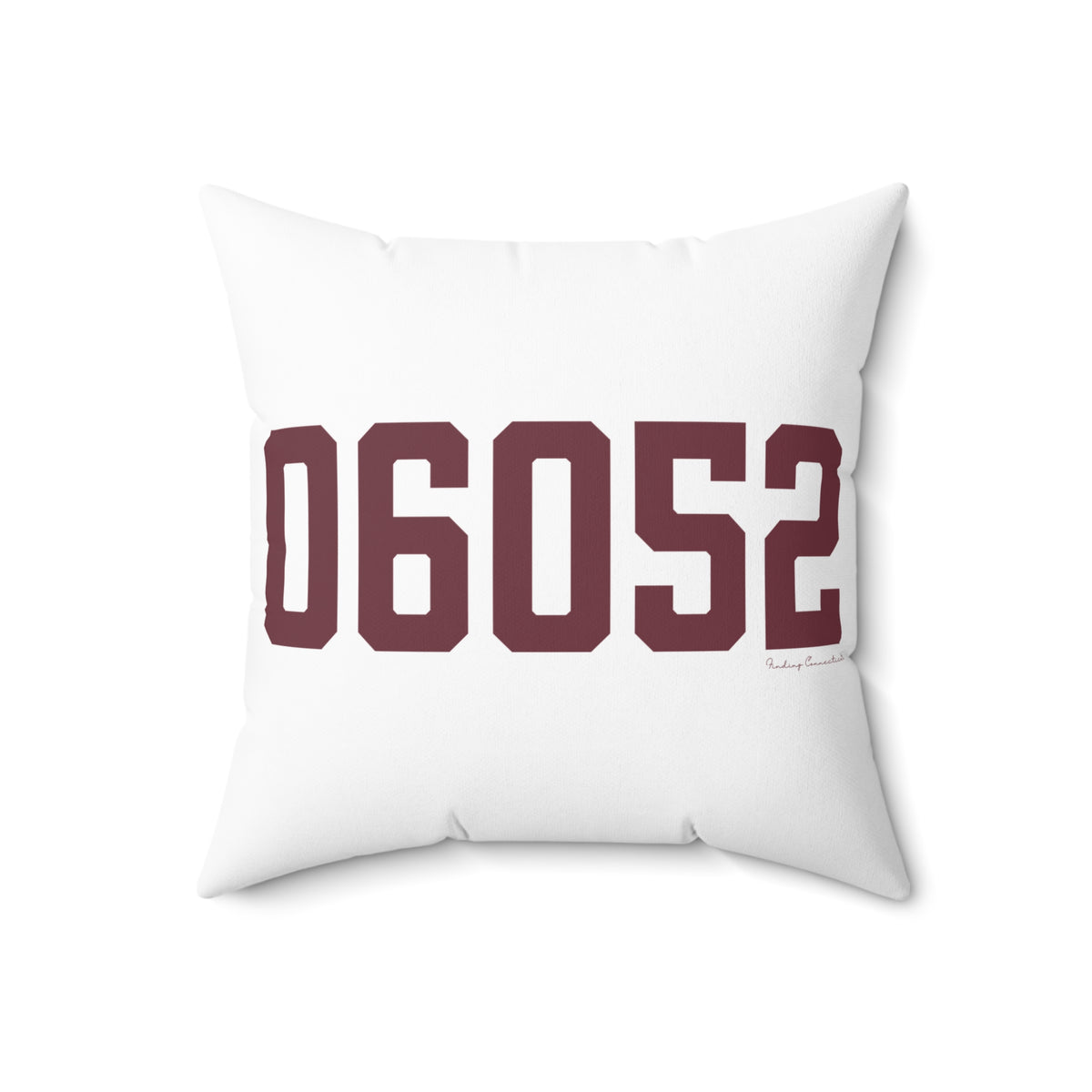 06052 New Britain Connecticut Zip Code Polyester Square Pillow
