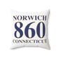 Norwich 860 Connecticut Spun Polyester Square Pillow