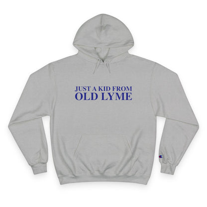 Just a kid from Old Lyme Champion Hoodie