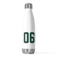 06850 Norwalk Connecticut Zip Code 20oz Insulated Bottle