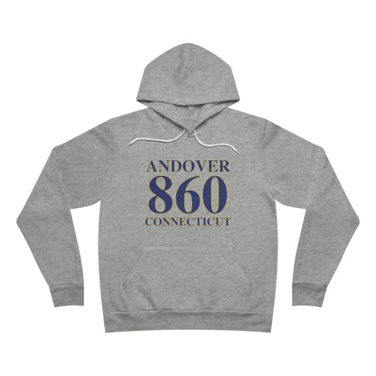 Andover 860 Connecticut Unisex Sponge Fleece Pullover Hoodie