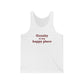 Granby is My Happy Place Unisex Jersey Tank Top