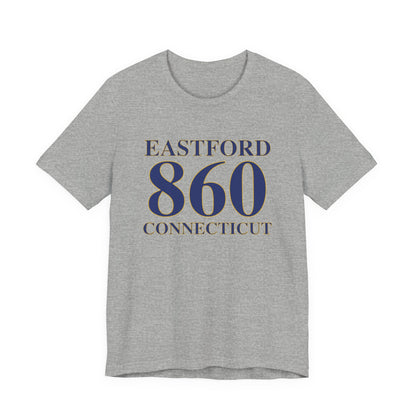 Eastford 860 Connecticut Unisex Jersey Short Sleeve T-Shirt