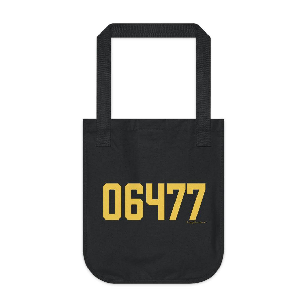 06477 Orange Connecticut  Zip Code Organic Canvas Tote Bag