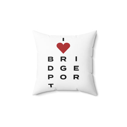 Bridgeport Vision Spun Polyester Square Pillow