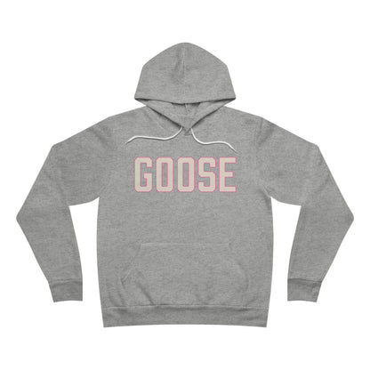 Goose Zip Code - Peach and Pink Unisex Sponge Fleece Pullover Hoodie