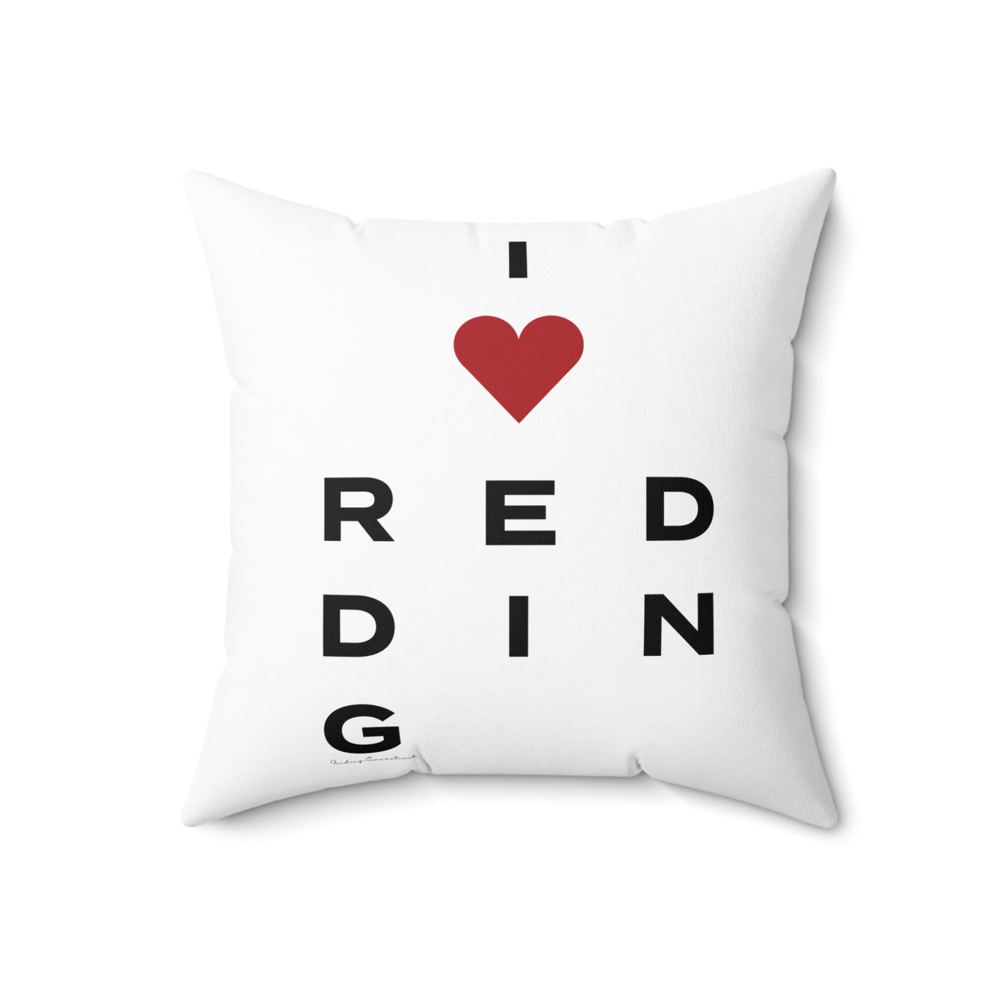 Redding Vision Spun Polyester Square Pillow