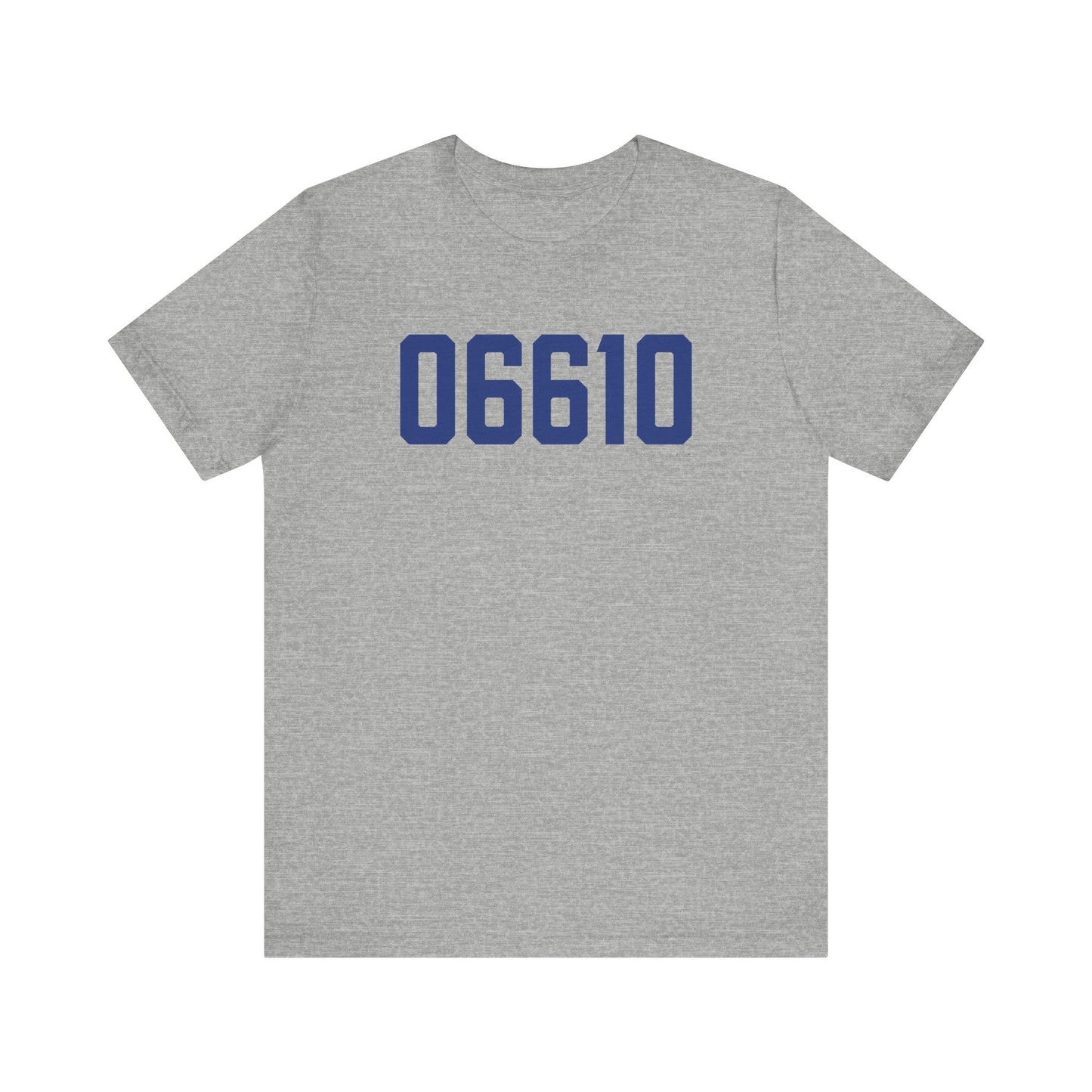 06610  Bridgeport Connecticut Zip Code Unisex Jersey Short Sleeve T-Shirt