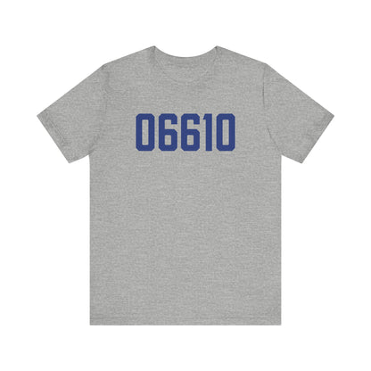 06610  Bridgeport Connecticut Zip Code Unisex Jersey Short Sleeve T-Shirt