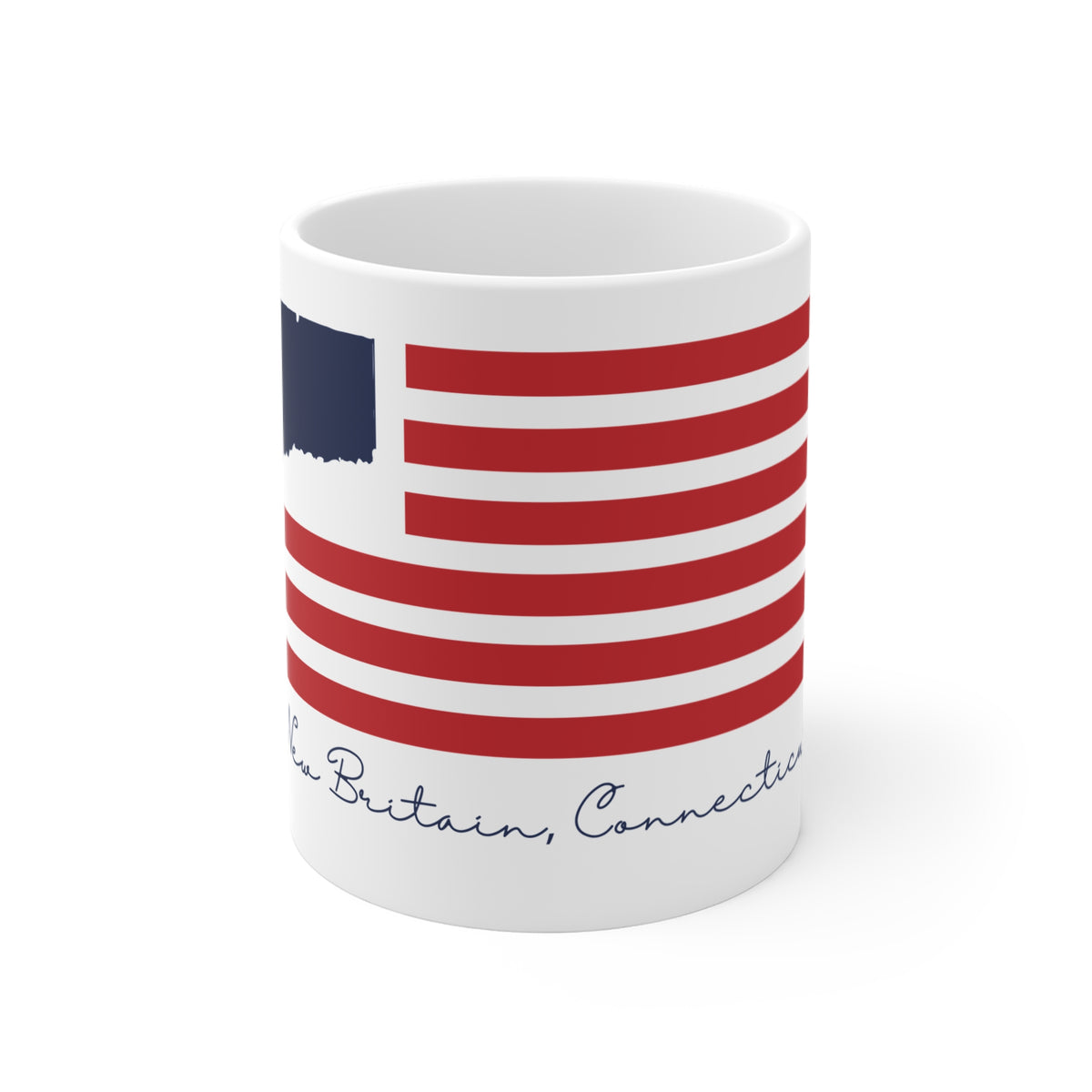 New Britain Connecticut Flag Mug 11oz