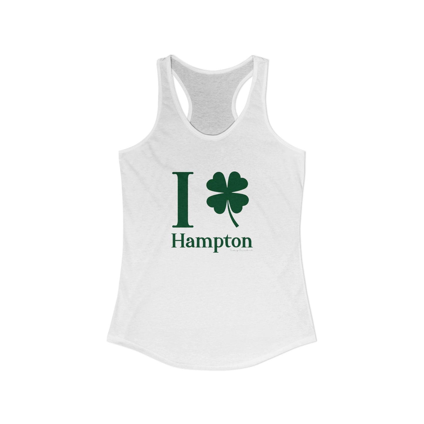 I Clover Hampton Women's Ideal Racerback Tank Top