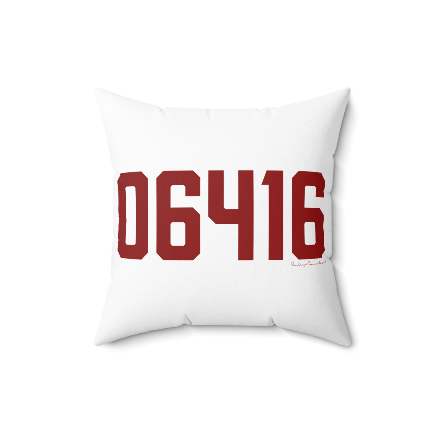 06416 Cromwell Connecticut Zip Code. Spun Polyester Square Pillow