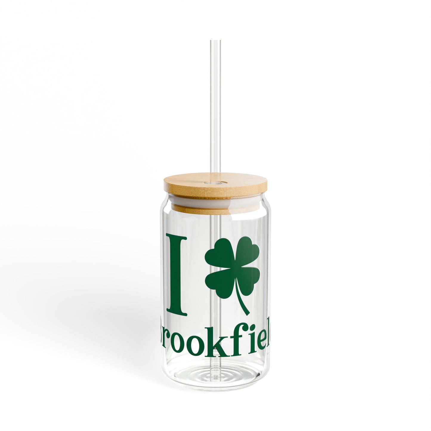 I Clover Brookfield Sipper Glass, 16oz