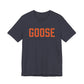 Goose Zip Code Orange & Green Unisex Jersey Short Sleeve T-Shirt