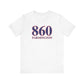860 Farmington Red White & Blue Unisex Jersey Short Sleeve T-Shirt
