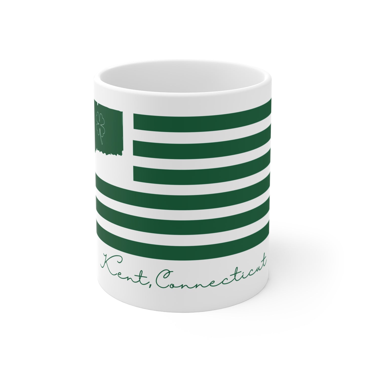 Kent Connecticut St. Patrick’s Day Flag Mug 11oz