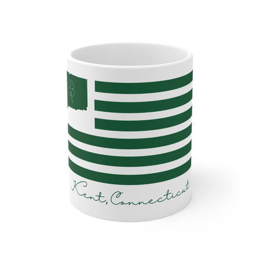 Kent Connecticut St. Patrick’s Day Flag Mug 11oz