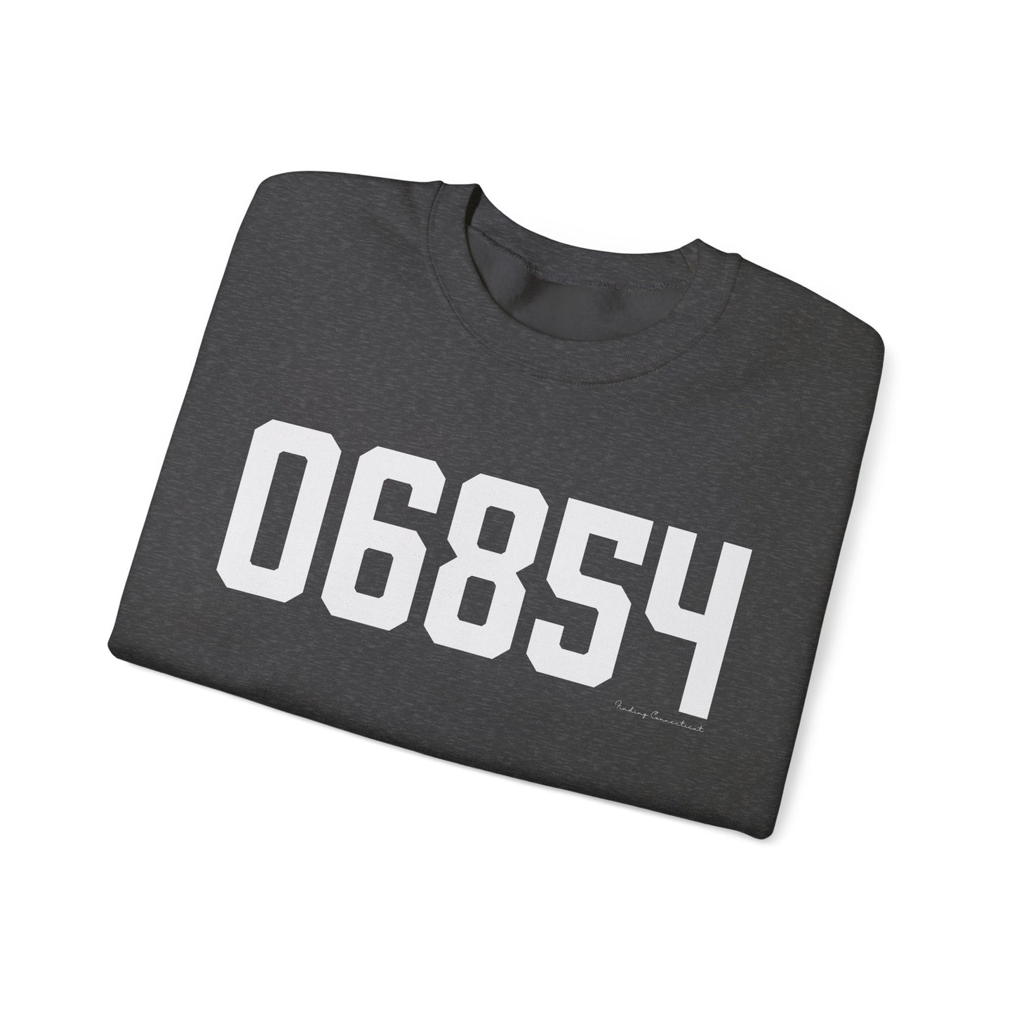 06854 Norwalk CT Zip Code Unisex Heavy Blend™ Crewneck Sweatshirt