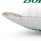 I Clover Bolton Spun Polyester Square Pillow