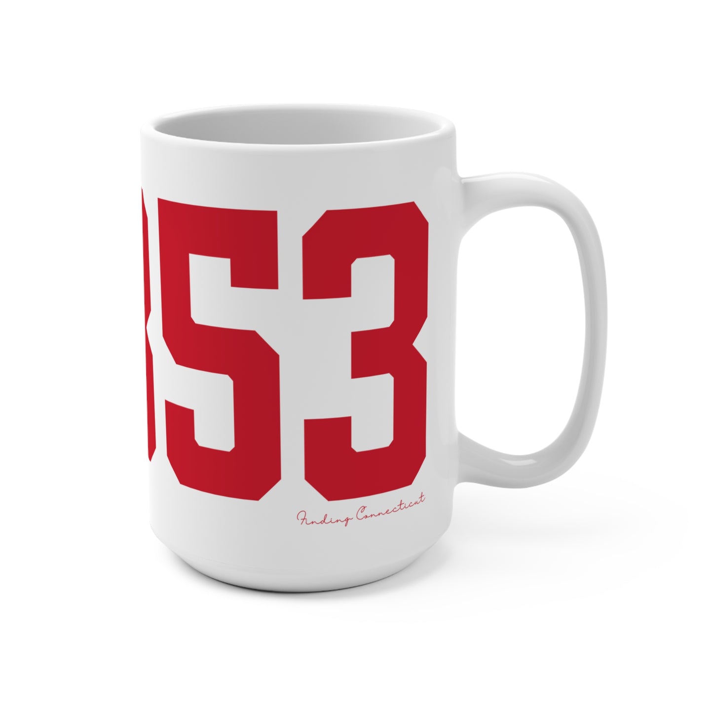 06853 Norwalk Connecticut Zip Code Mug 15oz