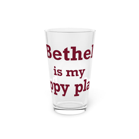 Bethel Is My Happy Place  Pint Glass, 16oz