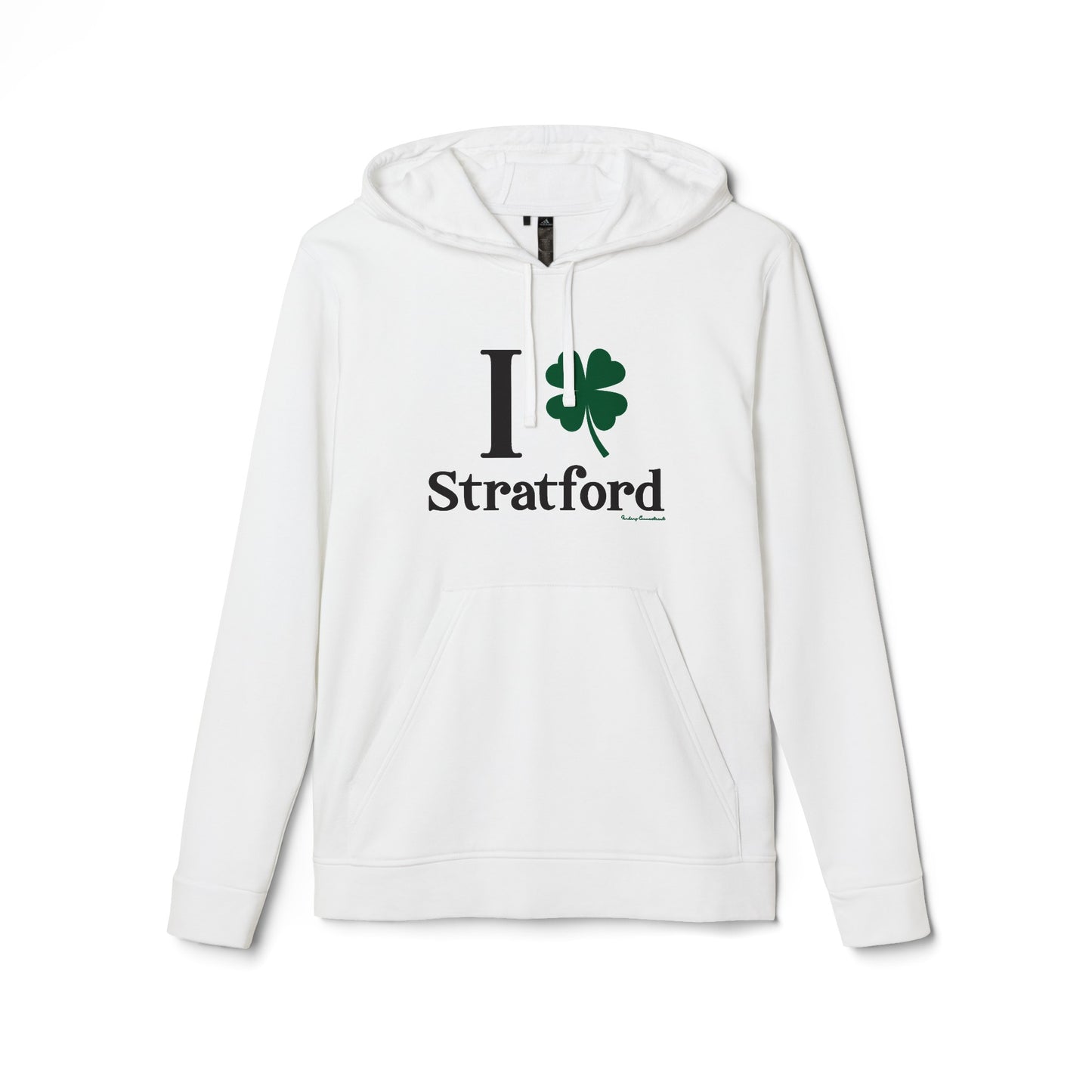 I Clover Stratford adidas® Unisex Fleece Hoodie