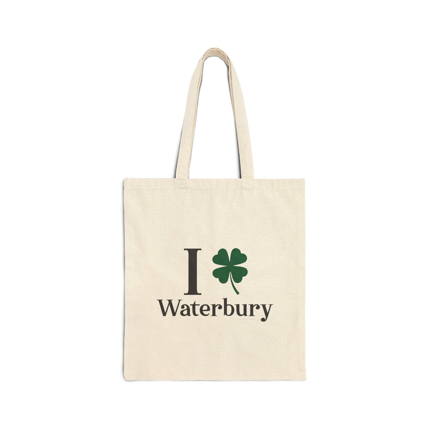I Clover Waterbury Cotton Canvas Tote Bag