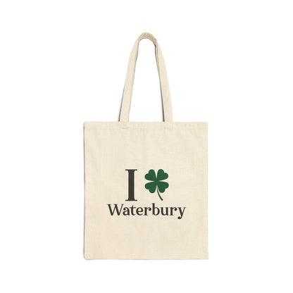 I Clover Waterbury Cotton Canvas Tote Bag