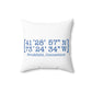 Brookfield Coordinates Spun Polyester Square Pillow
