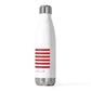 Shelton Connecticut Flag 20oz Insulated Bottle