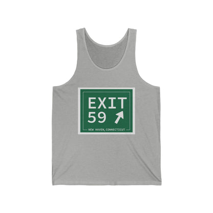 Vintage Exit 59 WCP Sign Unisex Jersey Tank Top
