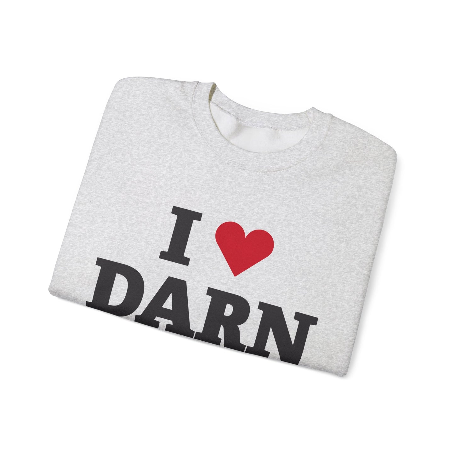 I Heart DARN Unisex Heavy Blend™ Crewneck Sweatshirt