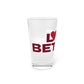 Love Bethel Pint Glass, 16oz