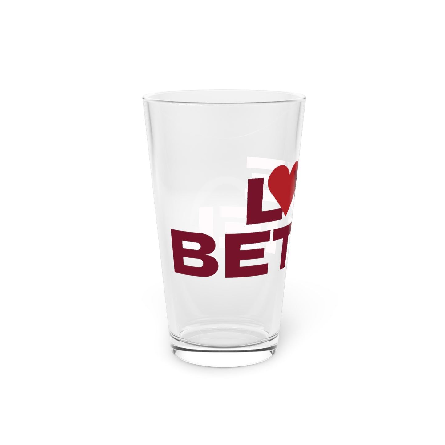 Love Bethel Pint Glass, 16oz