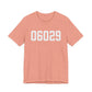 06029 Ellington CT Zip Code Unisex Jersey Short Sleeve T-Shirt