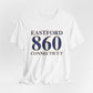 Eastford 860 Connecticut Unisex Jersey Short Sleeve T-Shirt