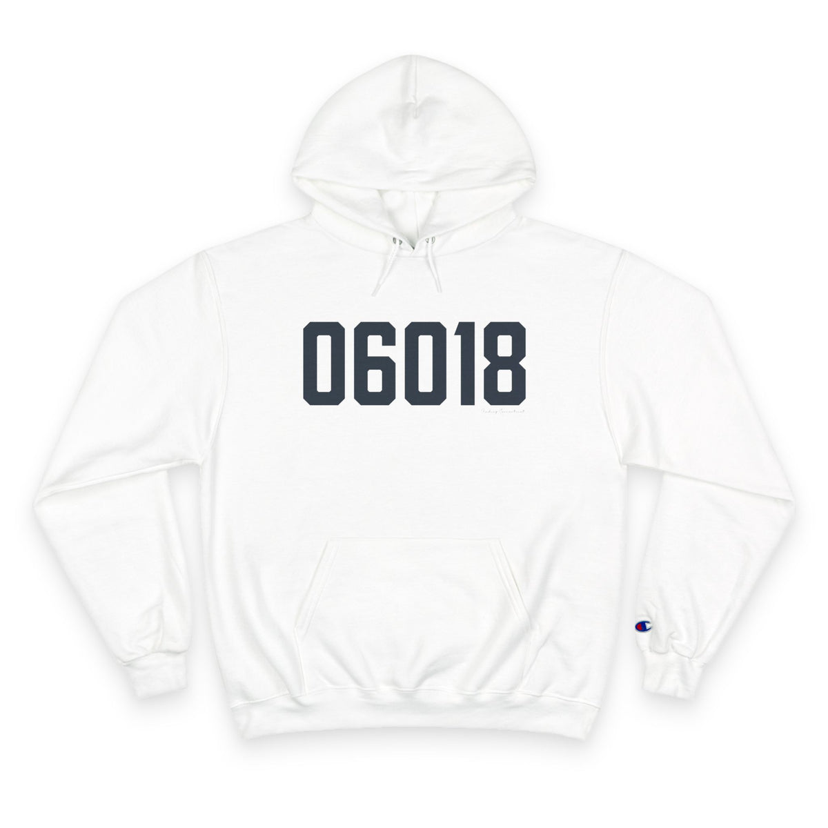 06018 Canaan Connecticut Zip Code Champion Hoodie
