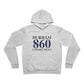 Durham 860 Connecticut Unisex Sponge Fleece Pullover Hoodie