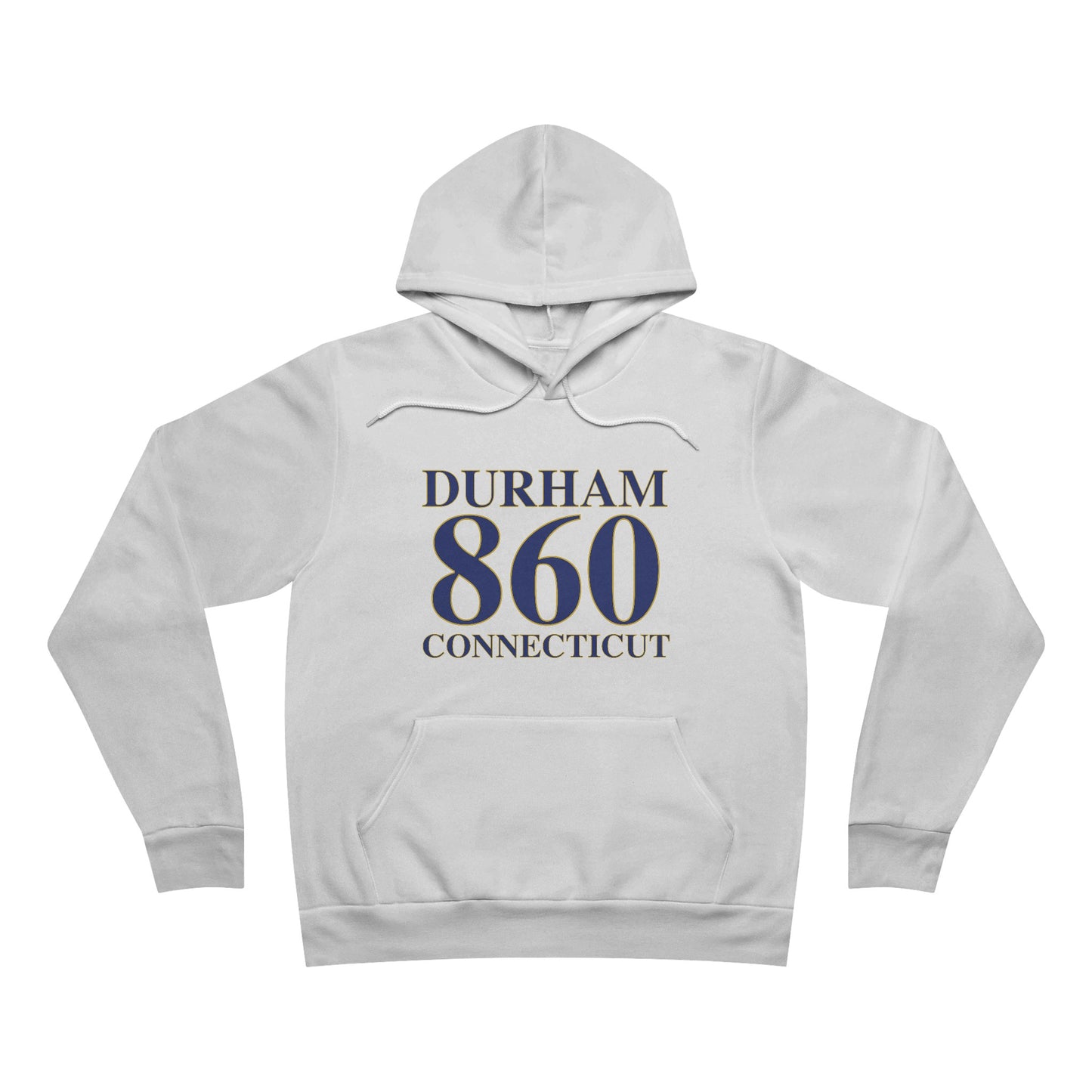 Durham 860 Connecticut Unisex Sponge Fleece Pullover Hoodie