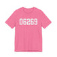 06269 Storrs CT Zip Code  Zip Code Unisex Jersey Short Sleeve T-Shirt