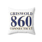 Griswold 860 Connecticut Spun Polyester Square Pillow