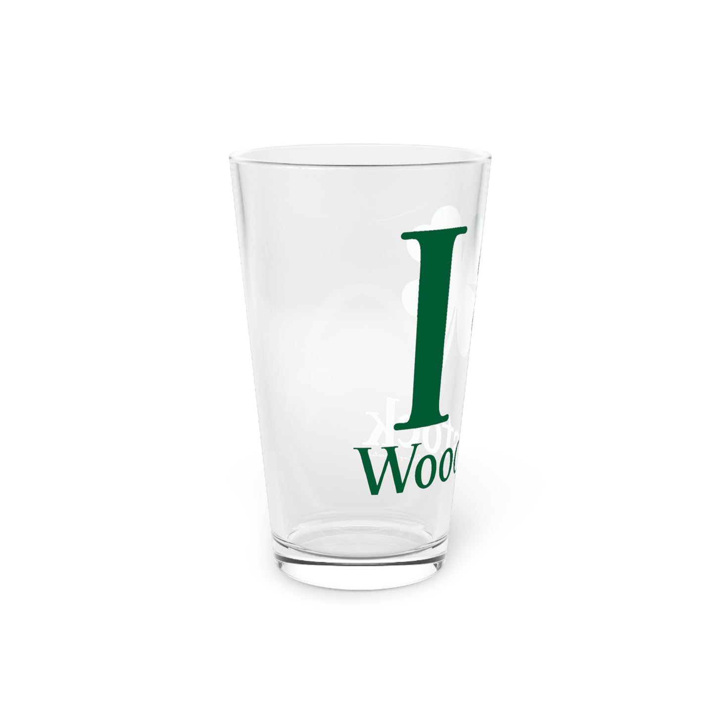 I Clover Woodstock Pint Glass, 16oz