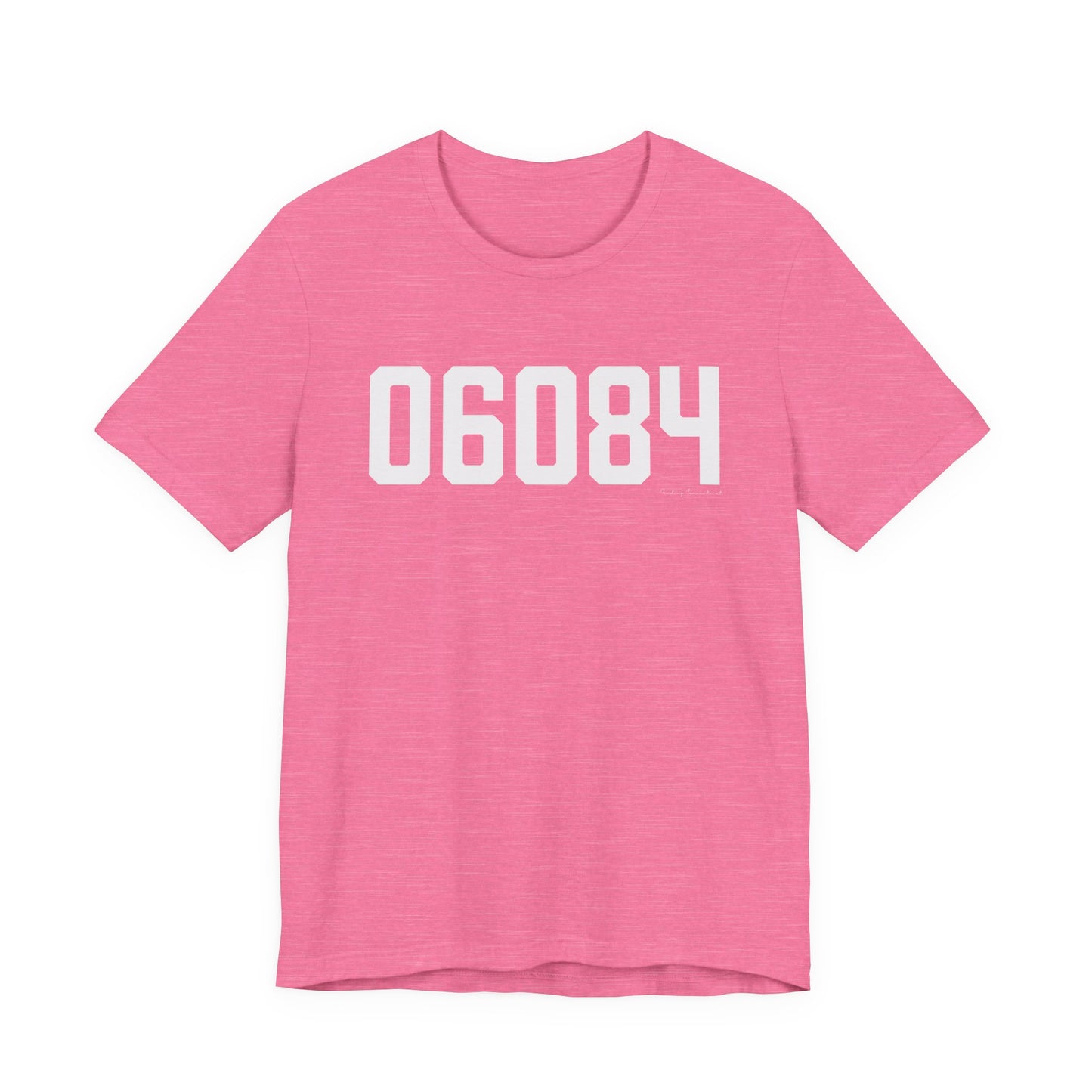 06084 Tolland CT Zip Code Unisex Jersey Short Sleeve T-Shirt