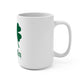 I Clover Chaplin Mug 15oz