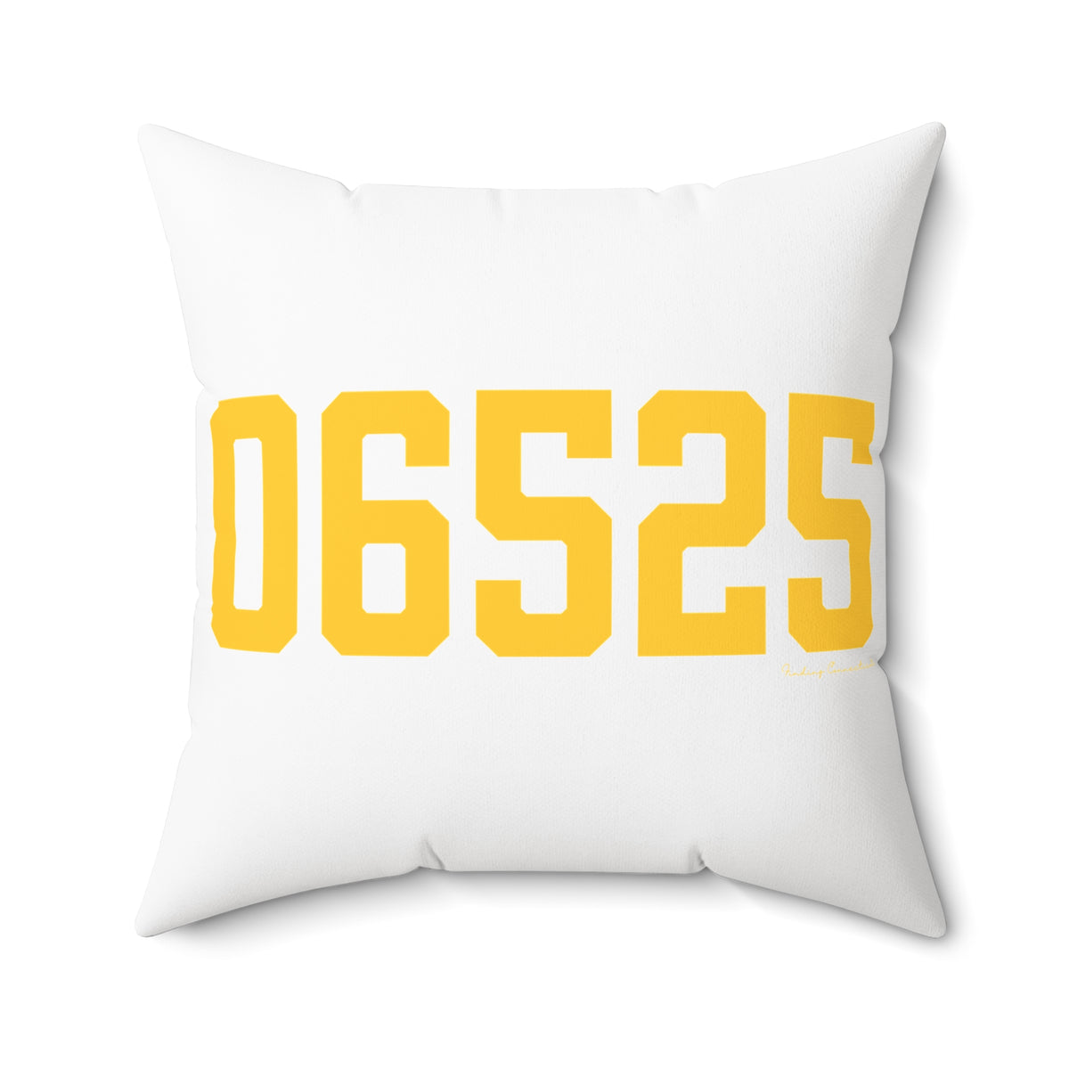 06525 Woodbridge Connecticut Zip Code Polyester Square Pillow