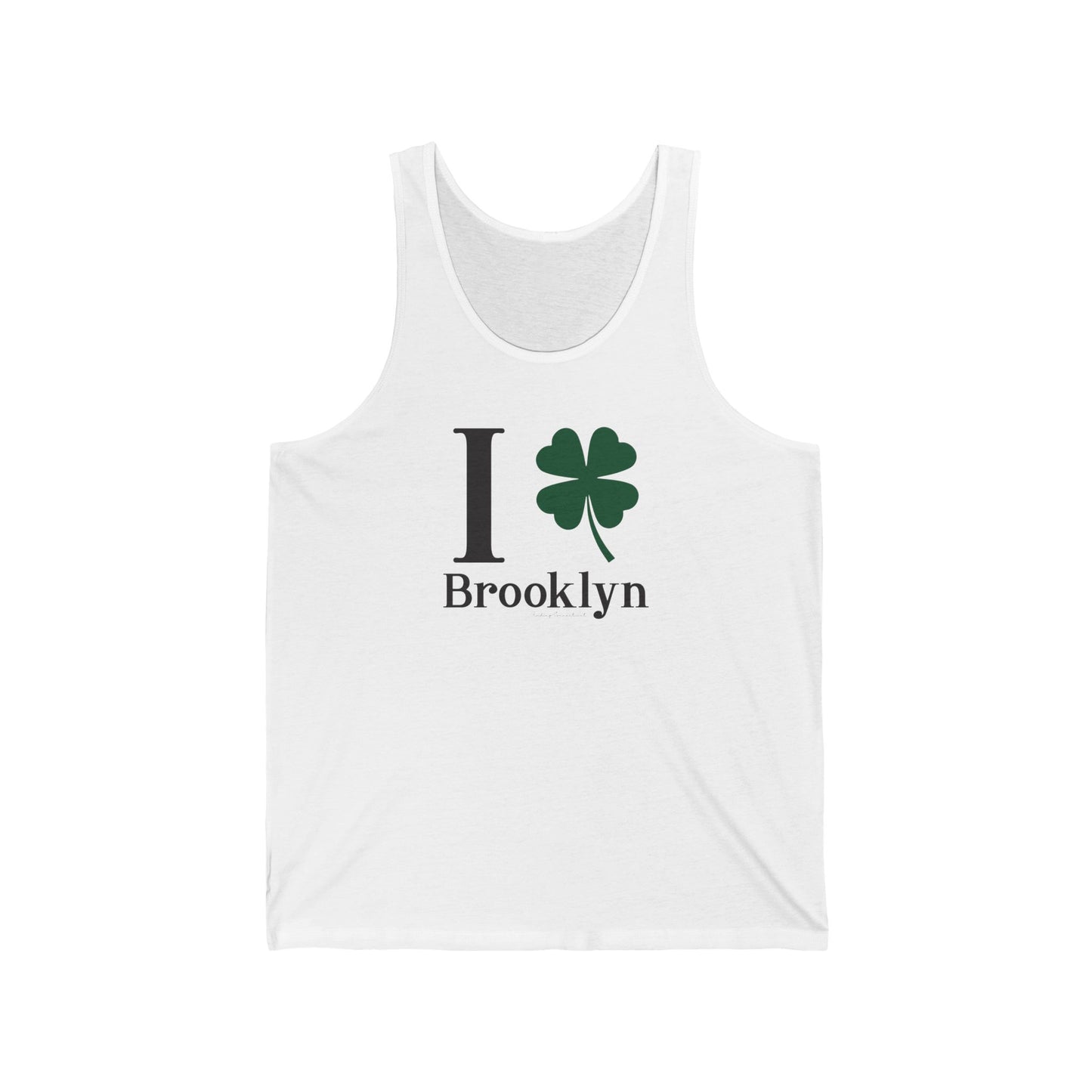 I Clover Brooklyn Unisex Jersey Tank Top