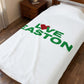 Love Easton Velveteen Plush Blanket