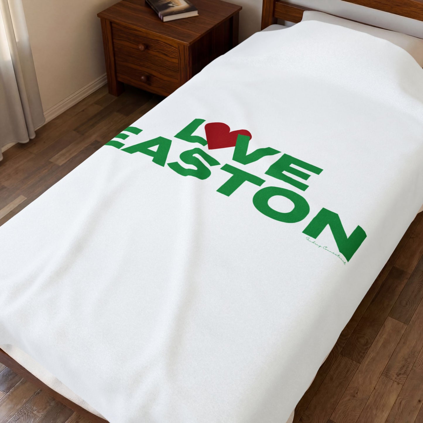 Love Easton Velveteen Plush Blanket
