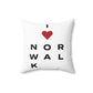 Norwalk Vision  Spun Polyester Square Pillow