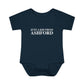 Just a kid from Ashford Infant Baby Rib Bodysuit